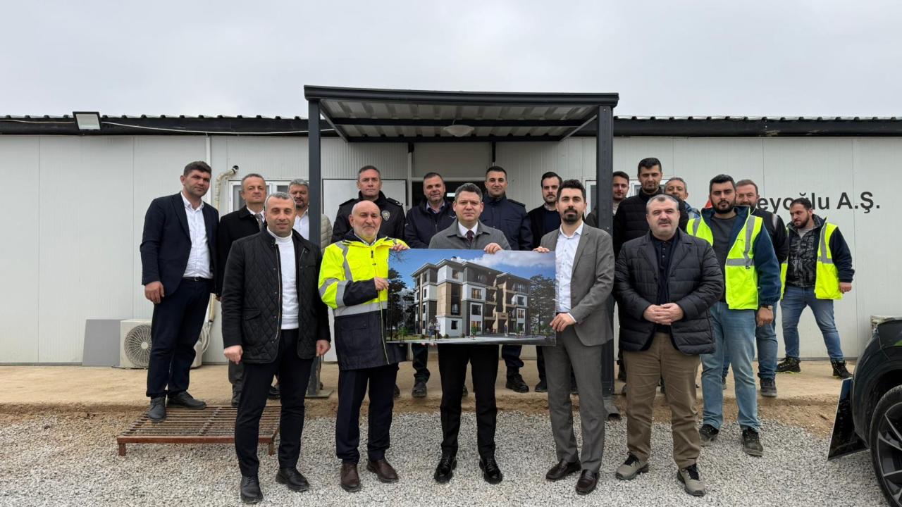 İKBALİYE MAHALLESİ’NDE TOKİ KONUTLARI YÜKSELİYOR