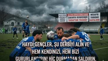 SAKARYA DERBİSİNDE TARAFTAR YASAĞI!