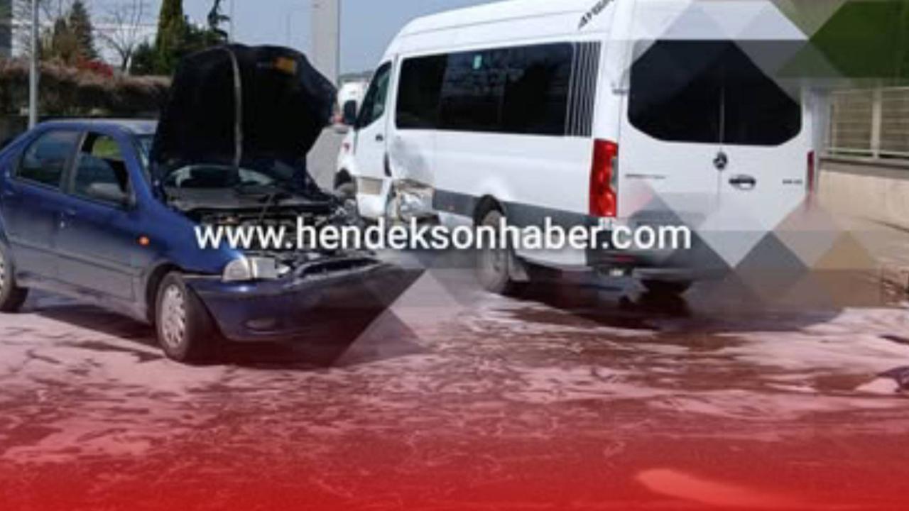 HENDEK ​OSB’DE KAZA : 1 YARALI