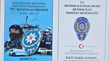Hendek’te Gurur Günü: Türk Polis Teşkilatı 181 Yaşında!