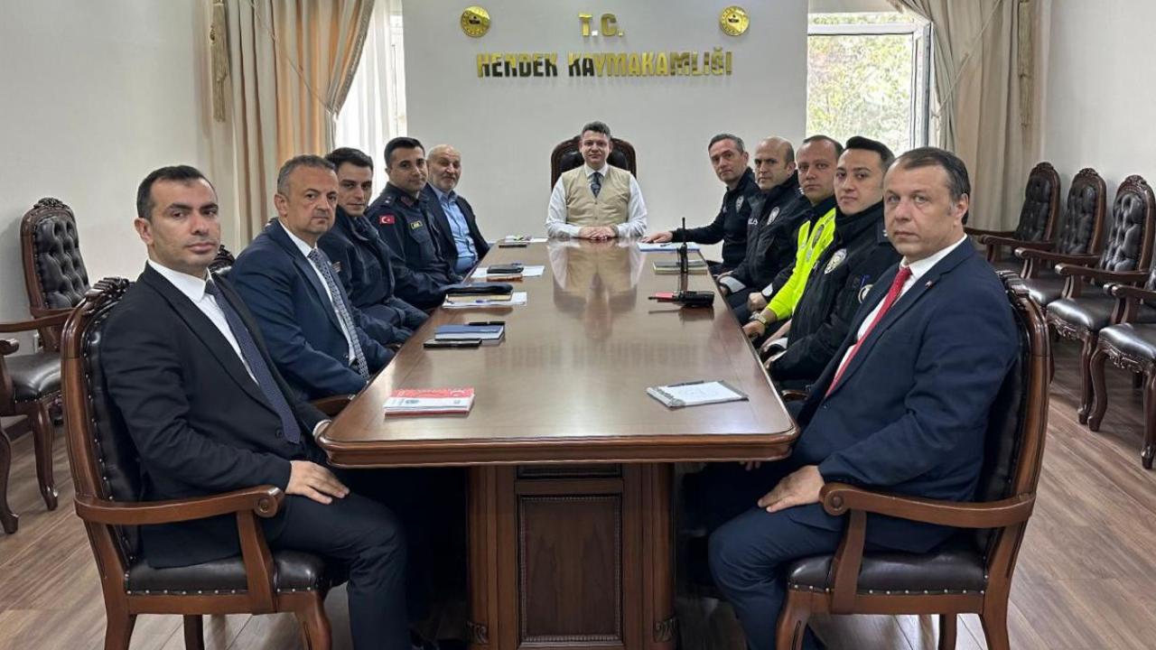 HENDEK’TE HUZUR VE GÜVENLİK ZİRVESİ!