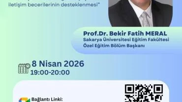 OTİZM FARKINDALIĞI İÇİN ANLAMLI ONLİNE SEMİNER