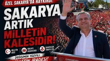ÖZEL “SAKARYA ARTIK MİLLETİN KALESİDİR!”
