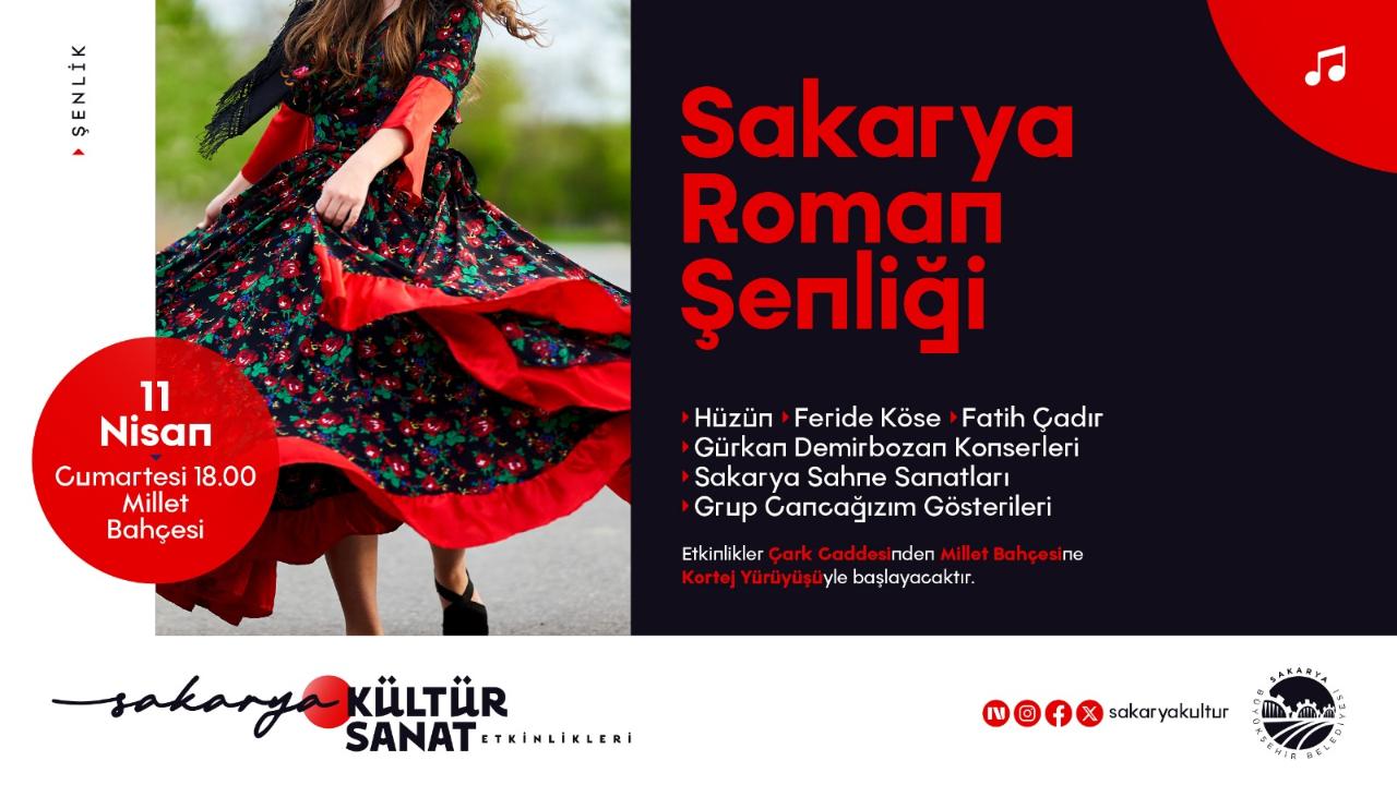 Roman kültürünün ritmi Millet Bahçesi’nde yankılanacak