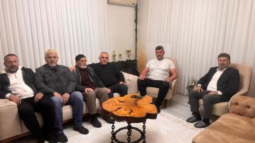 İnci’den Umre Dönüşü Yalçın Kaynak’a Anlamlı Ziyaret