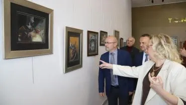 ZEHRA ÇALIŞAL RESİM SERGİSİ SANATSEVERLERLE BULUŞTU