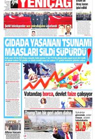 Yeniçağ Gazete Manşeti