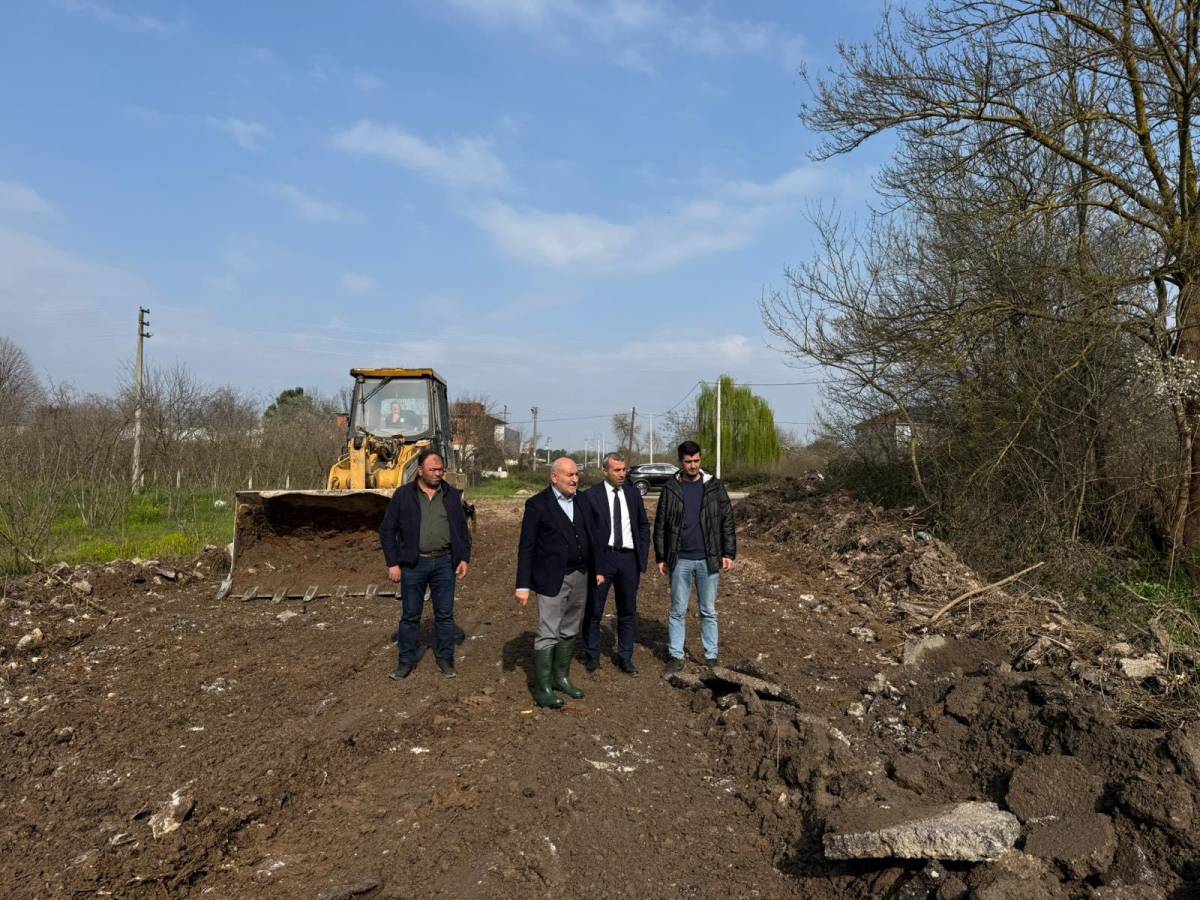 Hendek’te Ulaşım Ağı Güçleniyor: Başkan Püsküllü Sahada!