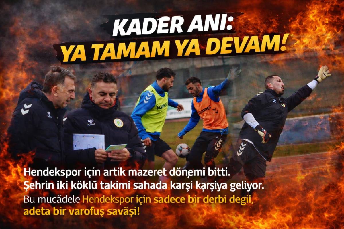 KADER ANI: YA TAMAM YA DEVAM!