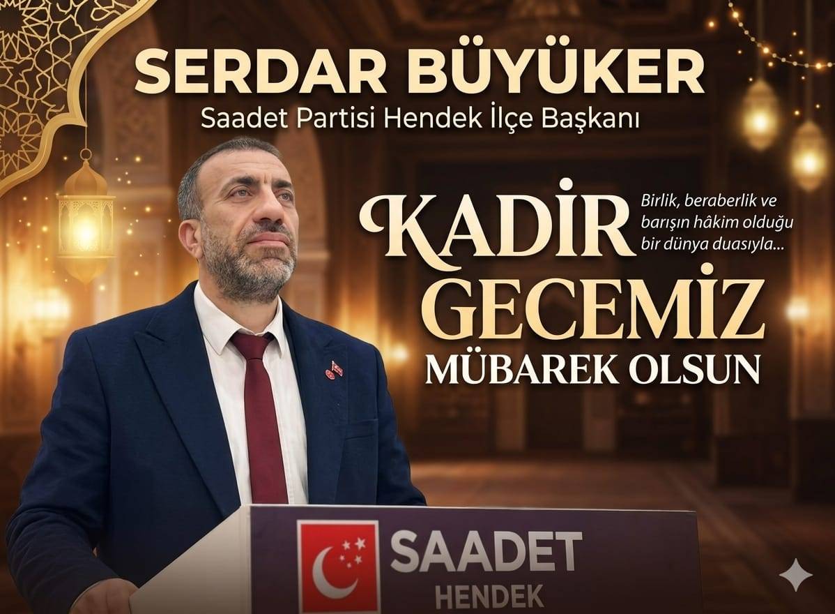 Büyüker’den Kadir Gecesi MesajI