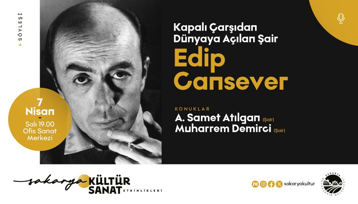 Edip Cansever Ofis Sanat Merkezinde Anılacak