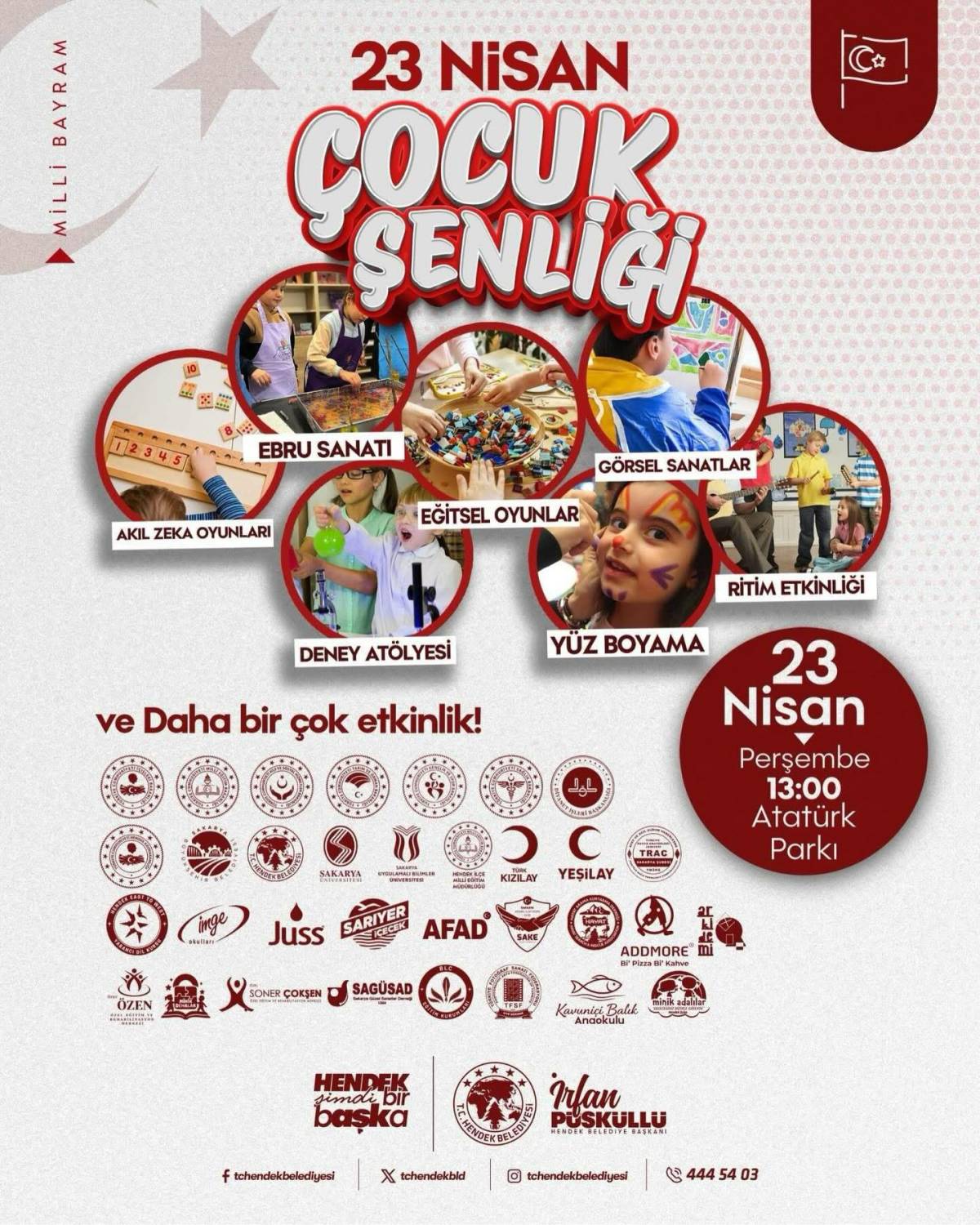 HENDEK’TE ÇOCUK ŞENLİĞİ’NE ERTELEME KARARI