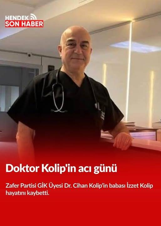 Doktor Cihan Kolip'in acı günü