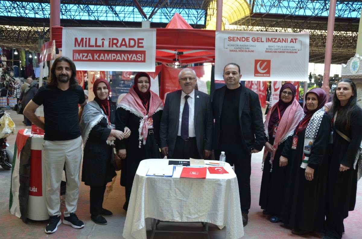 Yeniden Refah Hendek’ten İsrail’e Karşı 