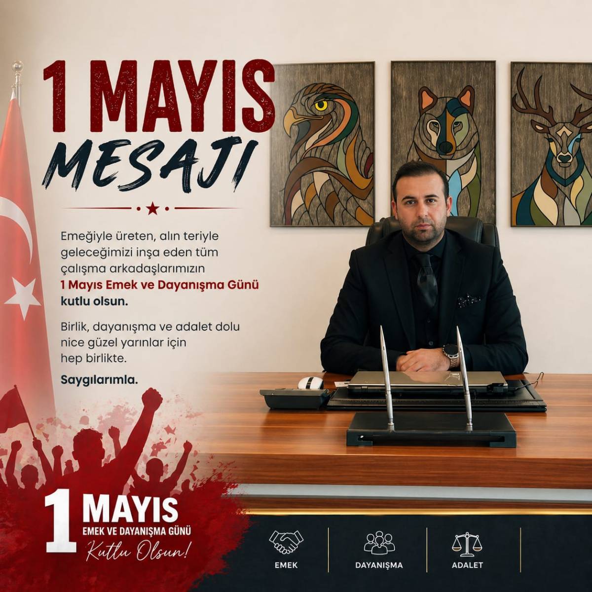 KAYA’DAN 1 MAYIS MESAJI: 