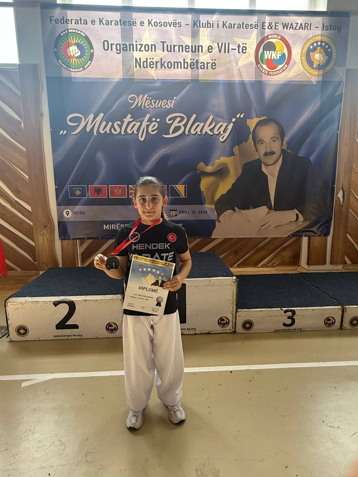 Şampiyonlar Madalyaları Topladı