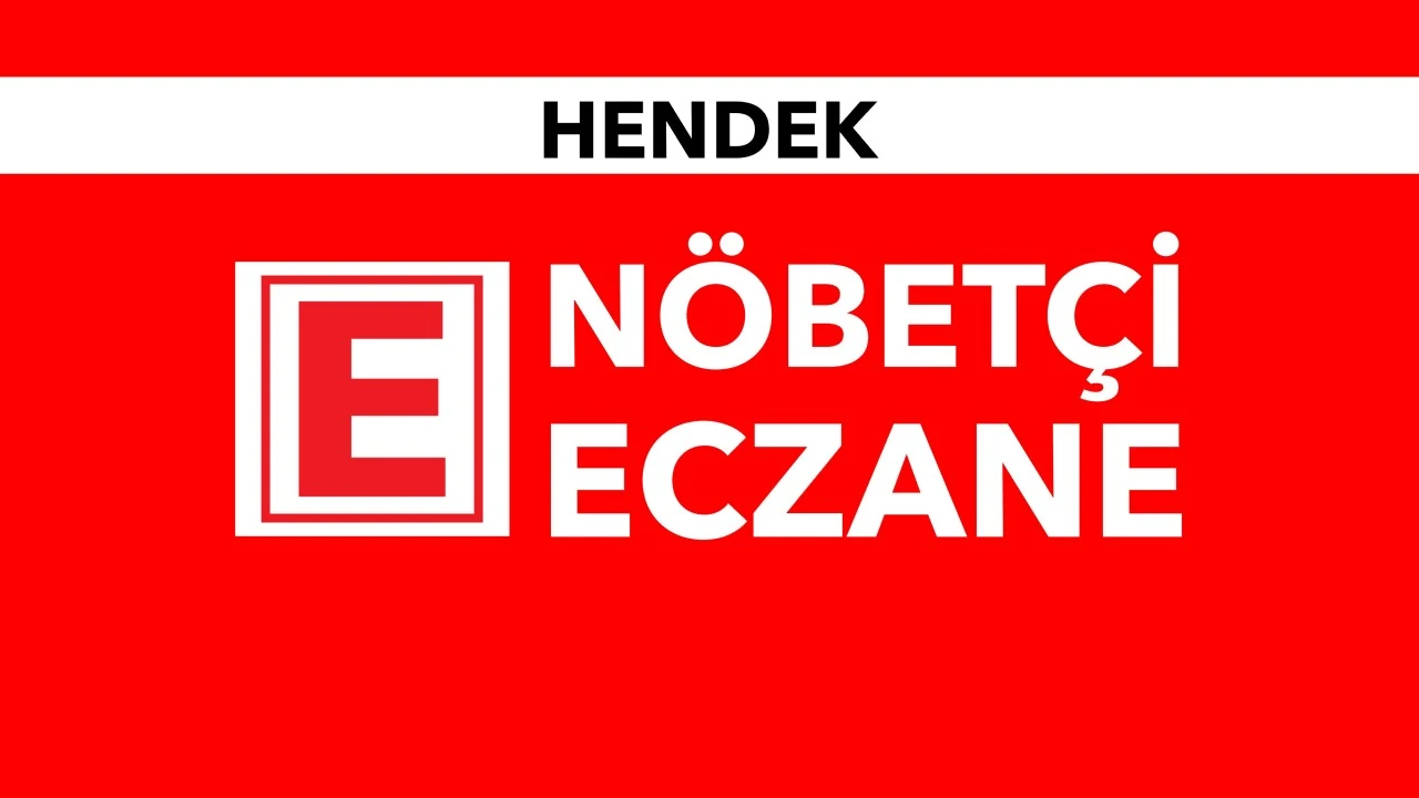 29 Nisan 2026 Çarşamba 2026 Hendek Nöbetçi Eczane