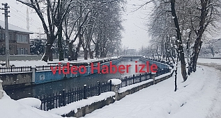 Hendek Kar Yağışı Sonrası Beyaza Büründü